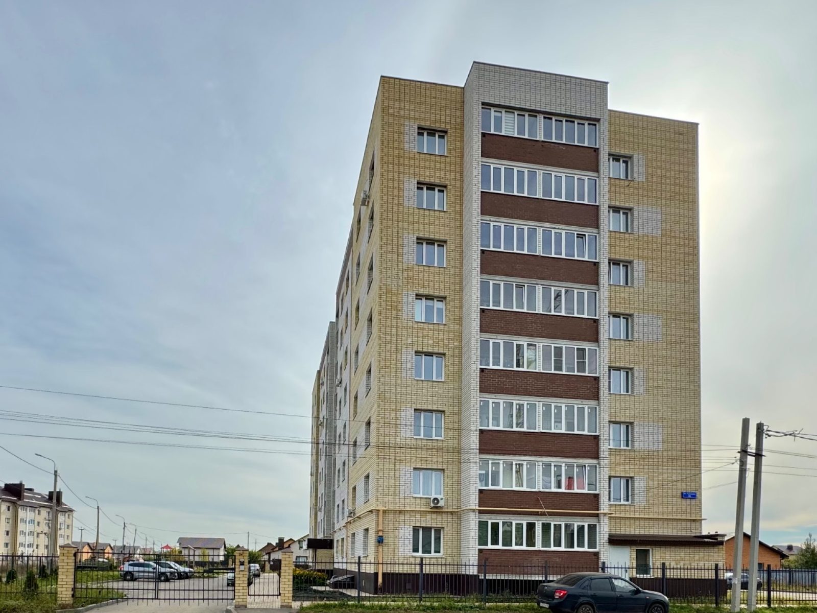2-к квартира 50.4 кв.м 2/8 этаж Тамбовская обл, Тамбовский мо, Крутые Выселки д, Слобода мкр, Радищева ул, 35, 35