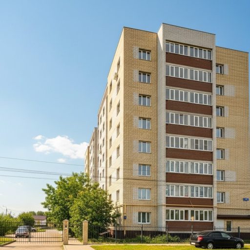 2-к квартира 50.4 кв.м 2/8 этаж Тамбовская обл, Тамбовский мо, Крутые Выселки д, Слобода мкр, Радищева ул, 35