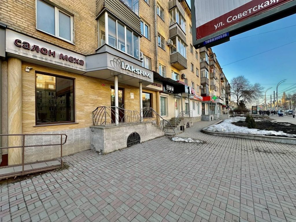 Торговое помещение 44 кв.м Тамбовская обл, Тамбов г, Советская ул, 158