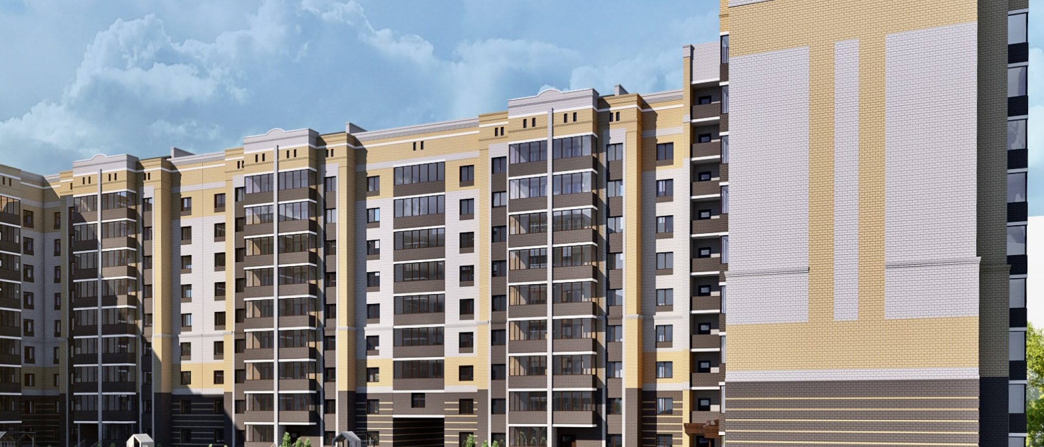 ЖК Каскад ЮГ Визуализация 2