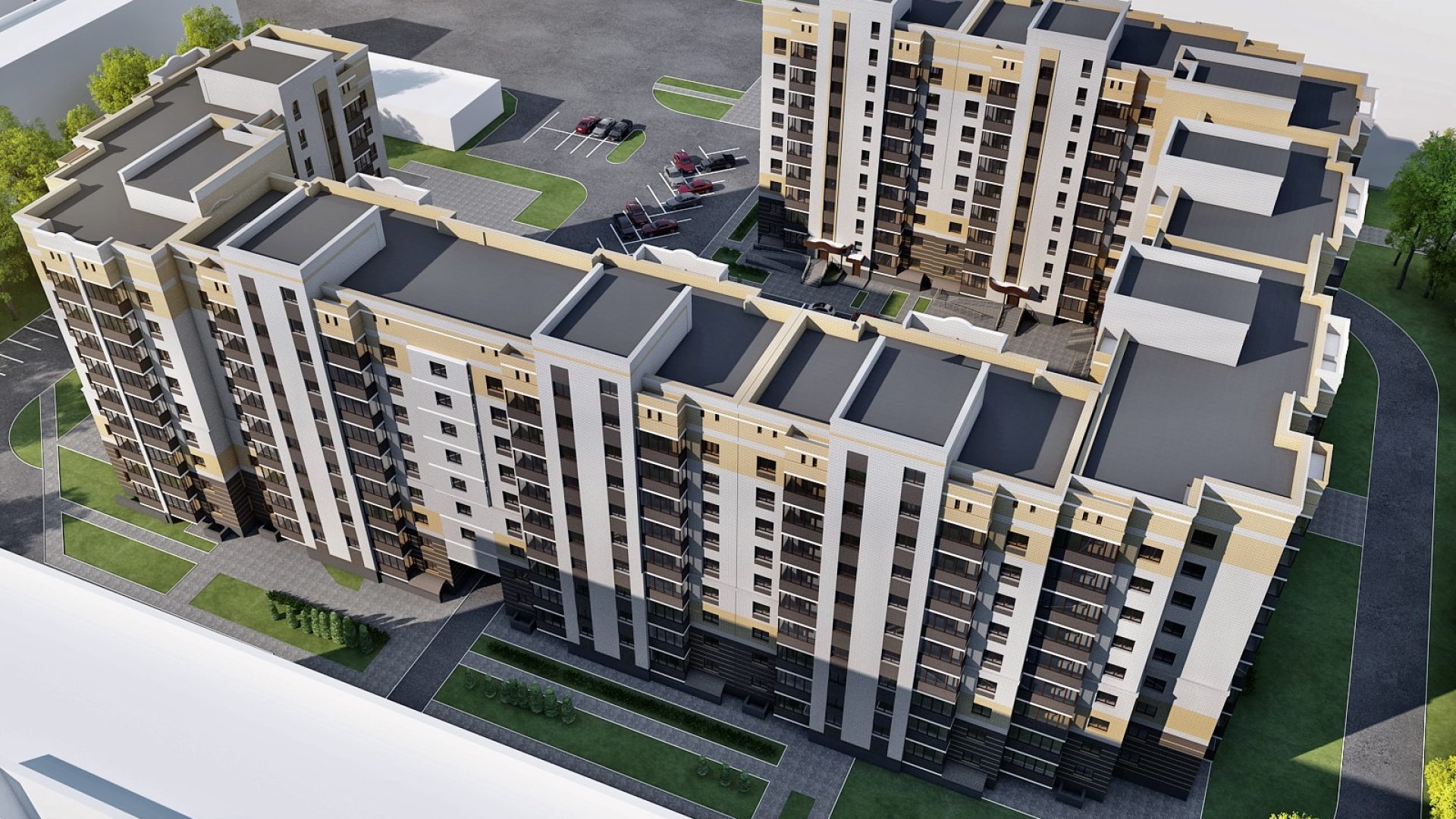 ЖК Каскад ЮГ Визуализация 5