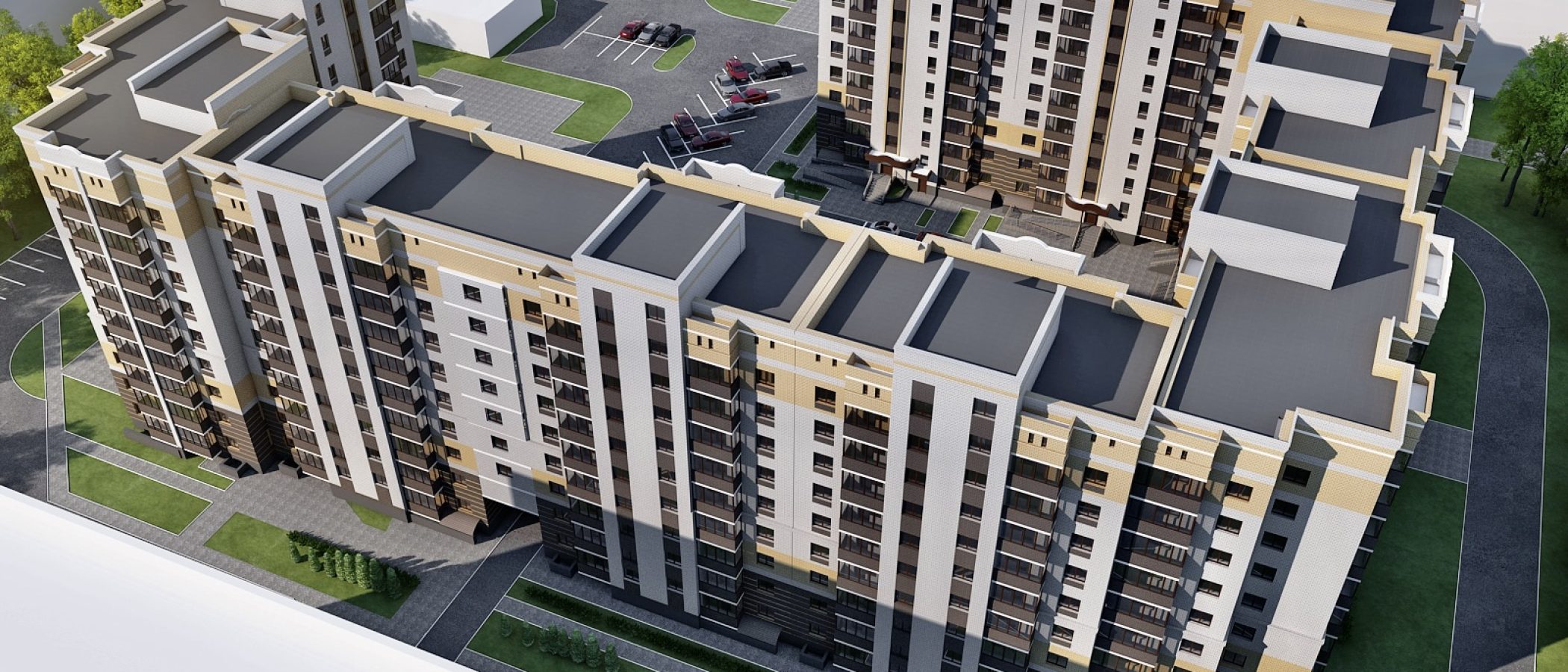 ЖК Каскад ЮГ Визуализация 5