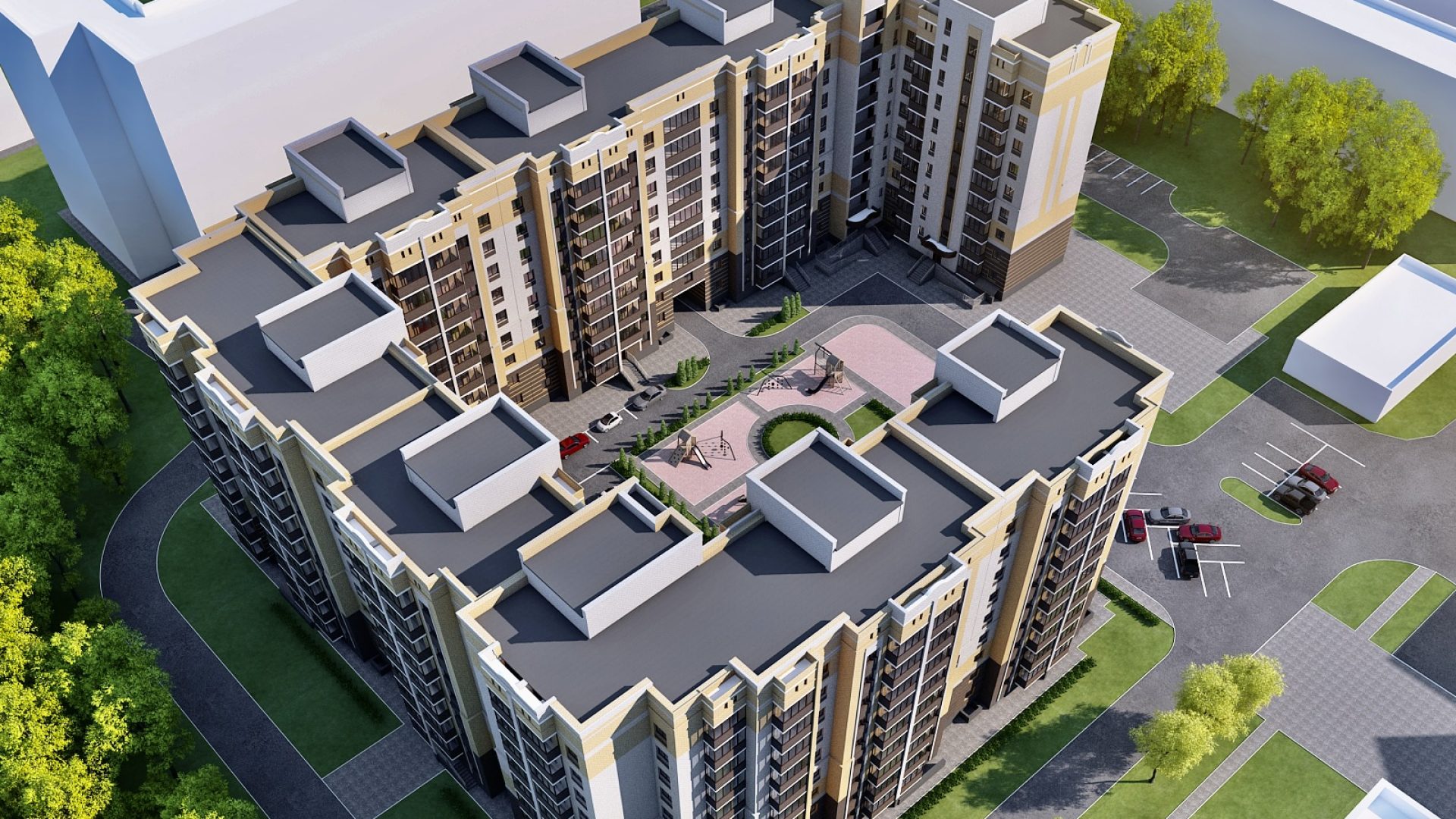 ЖК Каскад ЮГ Визуализация 6