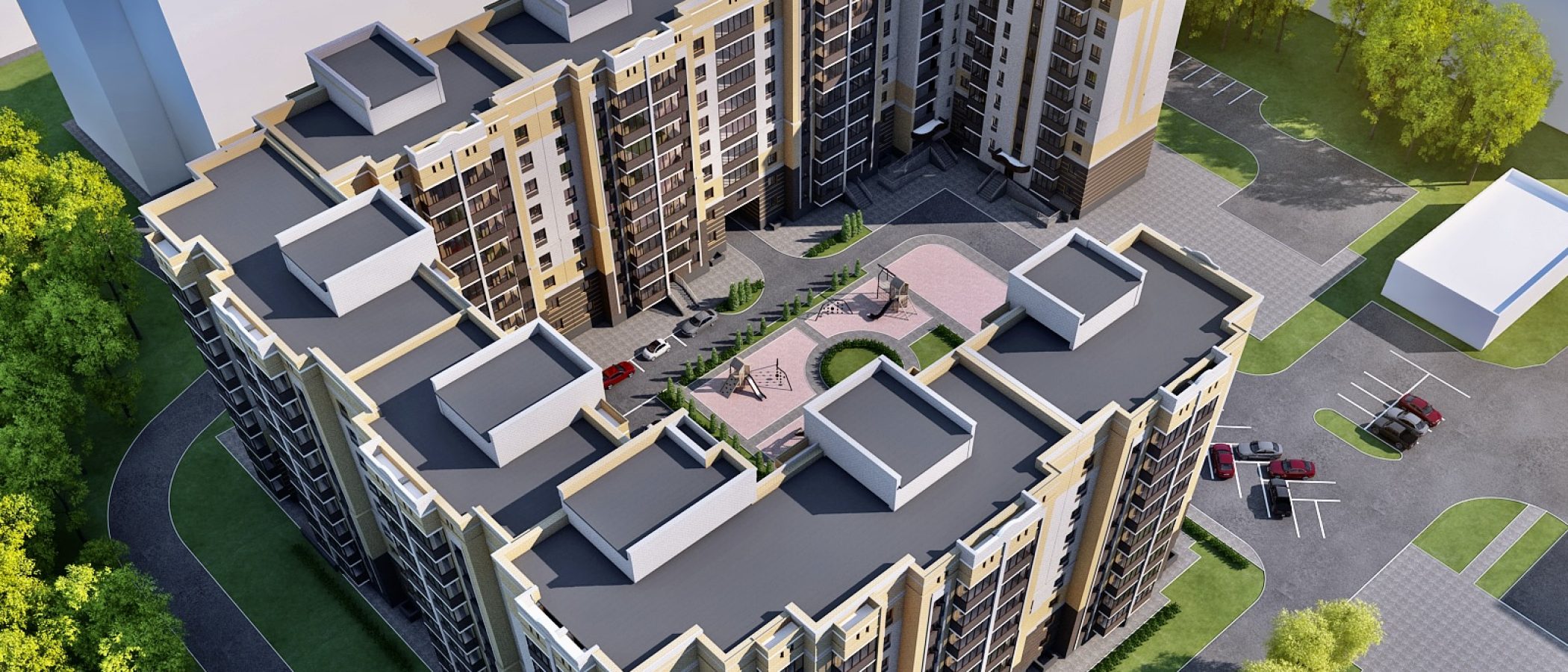 ЖК Каскад ЮГ Визуализация 6